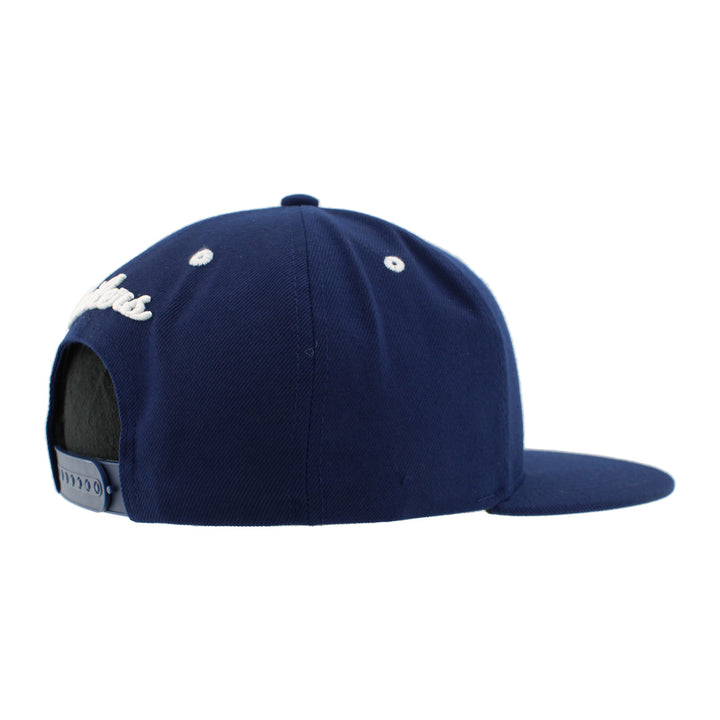 Flat Brim Z11 Primary Logo Navy Snapback Hat