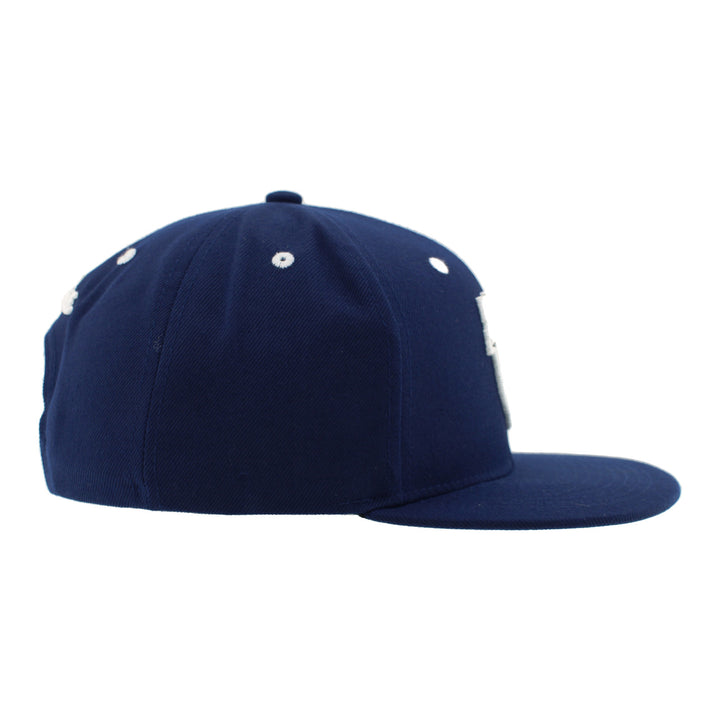 Flat Brim Z11 Primary Logo Navy Snapback Hat