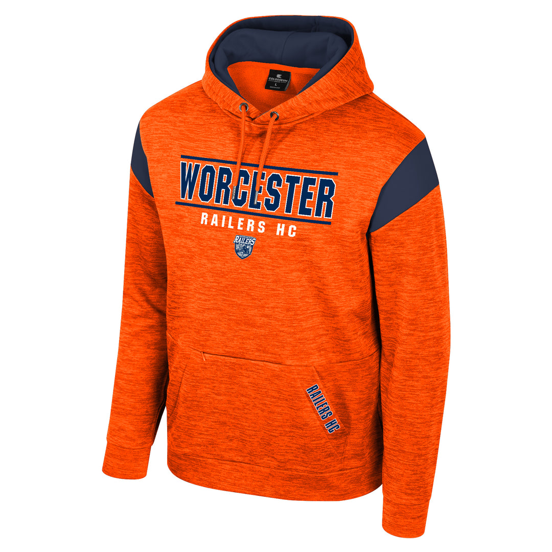 Sweatshirt Hood Artemis Marled Orange