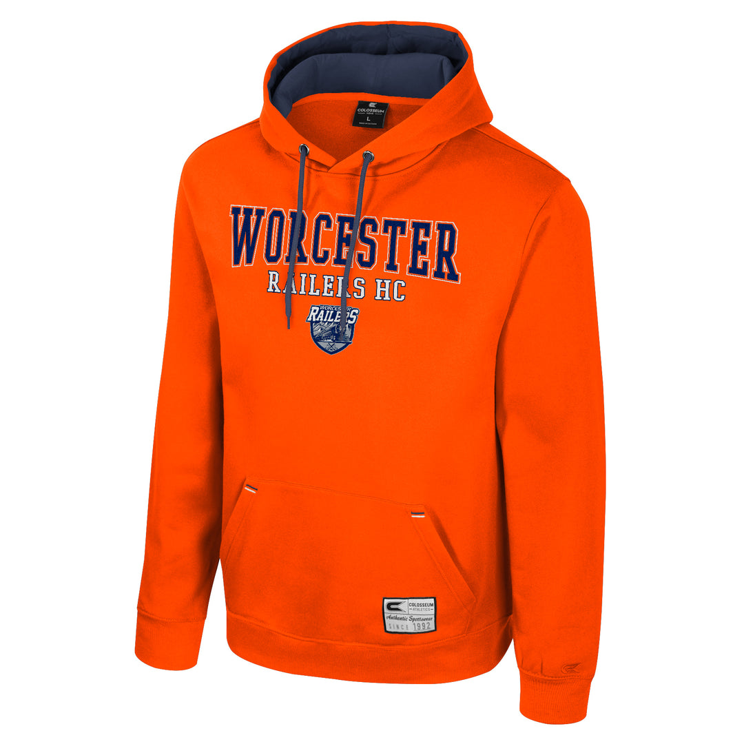 Sweatshirt Hood Charlie Orange