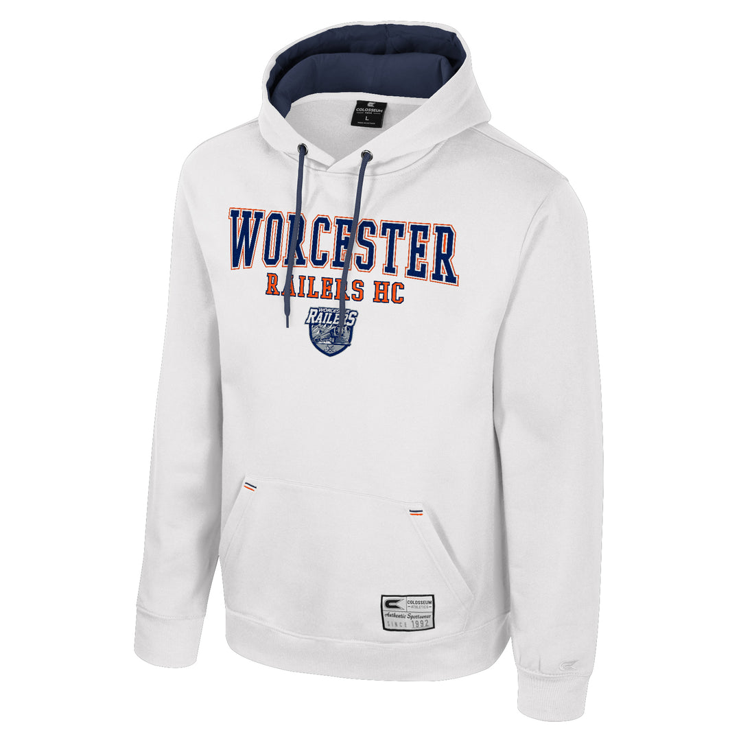 Sweatshirt Hood Charlie White