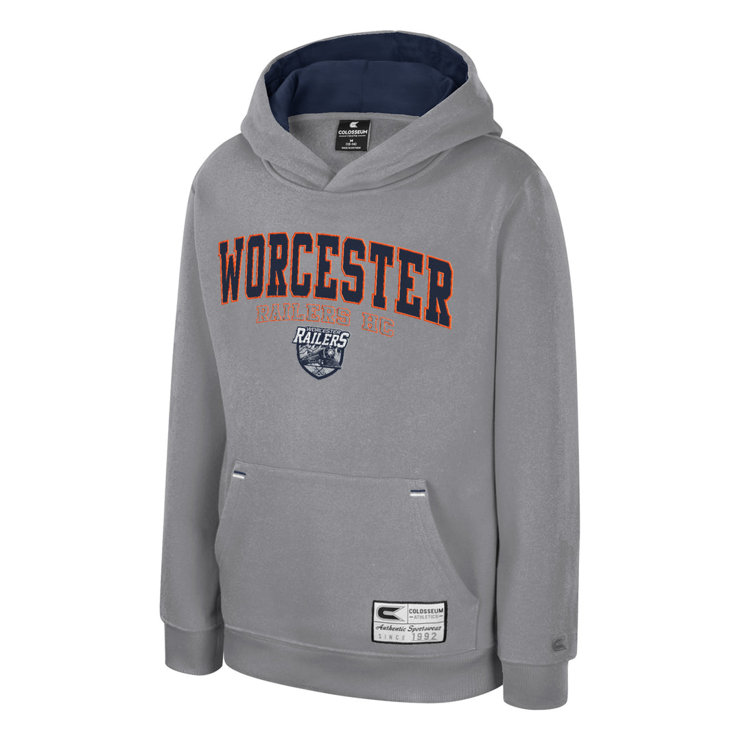 Youth Sweatshirt Hoodie Land of OOO Grey