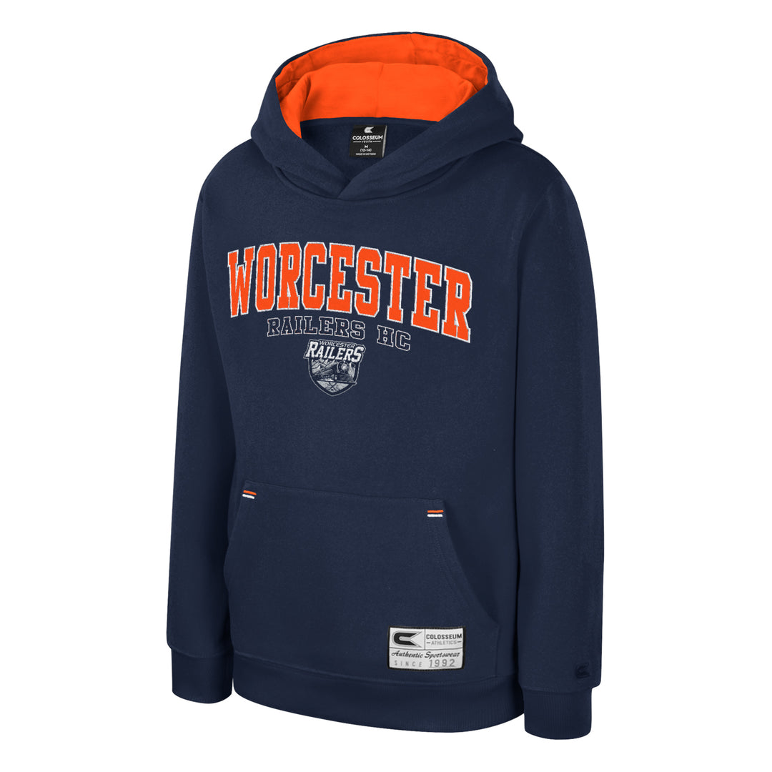 Youth Hooded Sweatshirt Land of OOO Navy