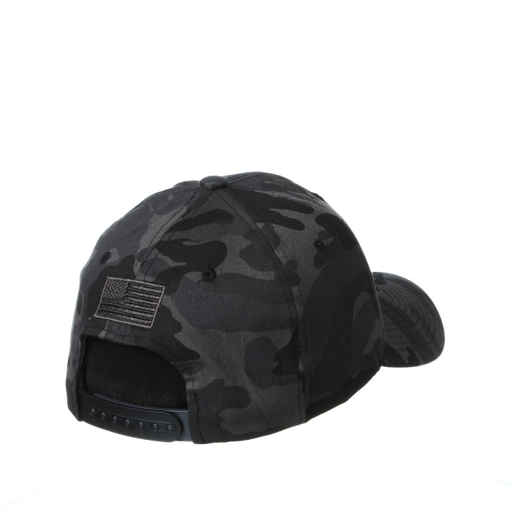 Waco Black Camo Hat