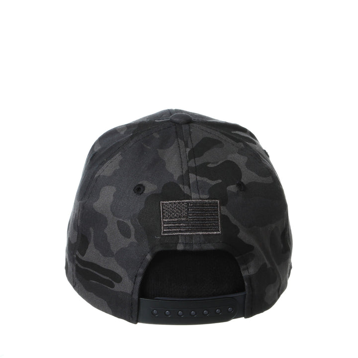 Waco Black Camo Hat