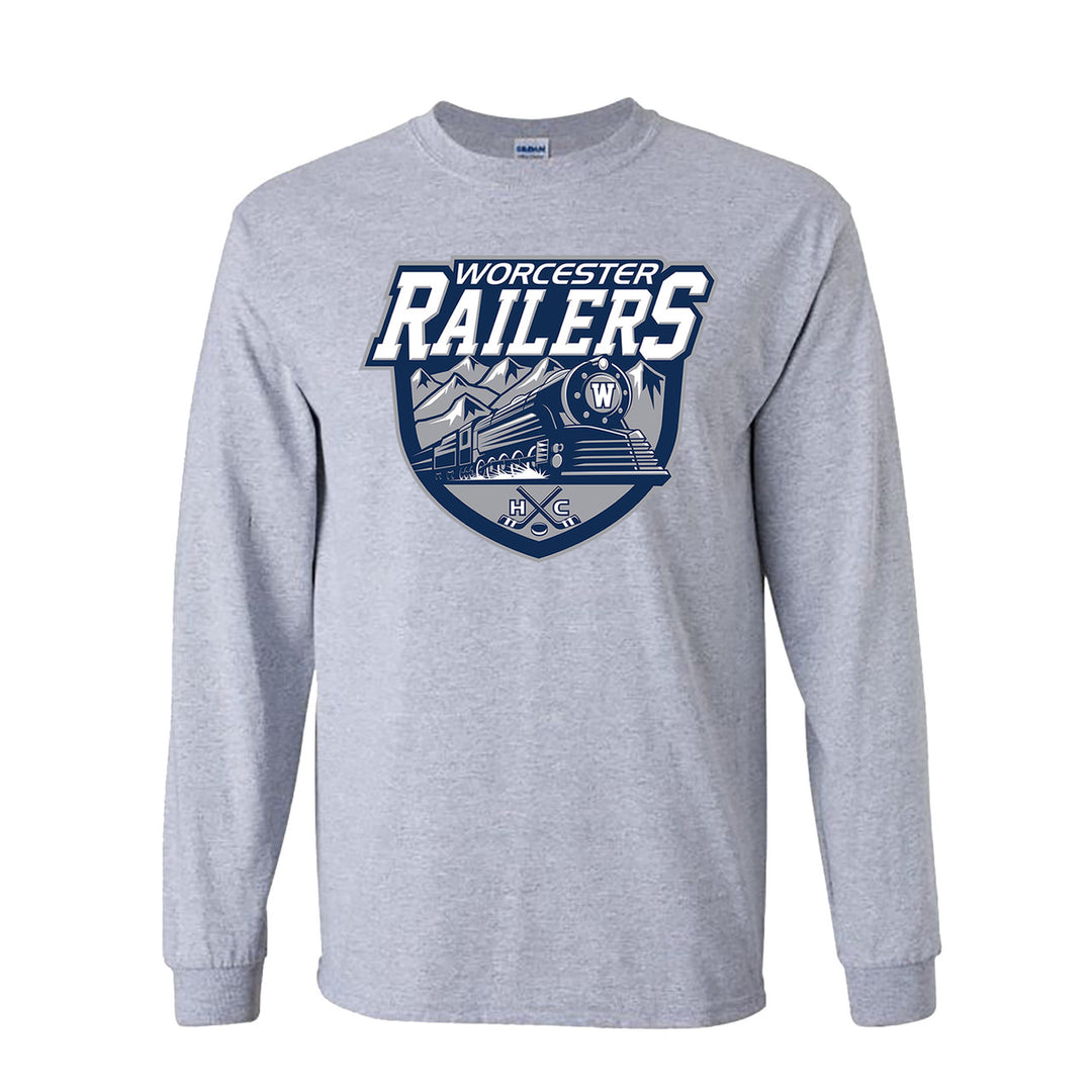Primary Logo Grey Long Sleeve