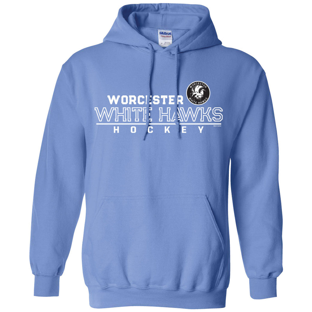 Worcester White Hawks Disparity Carolina Blue Hoodie