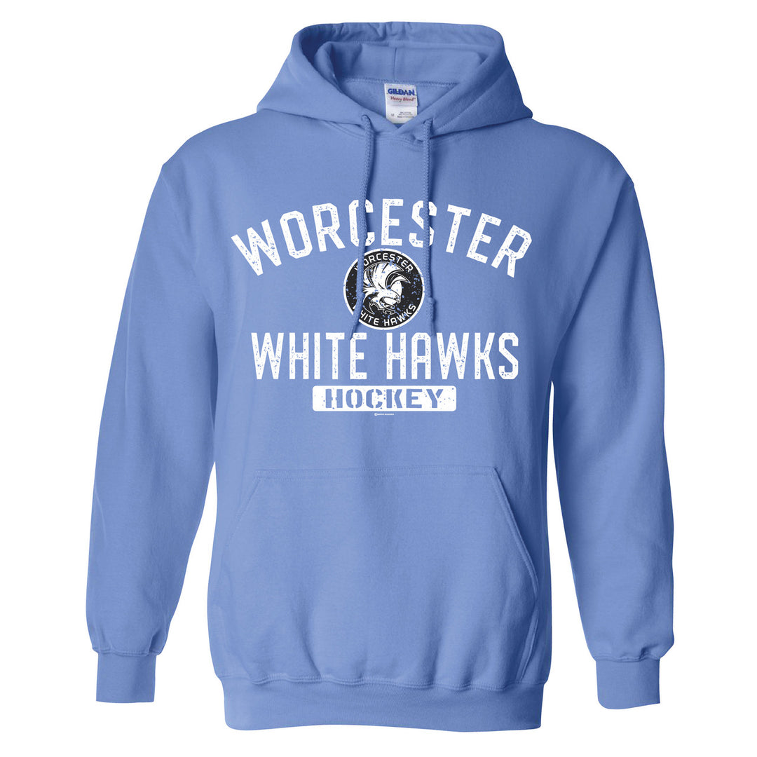 Worcester White Hawks Packcloth Carolina Blue Hoodie