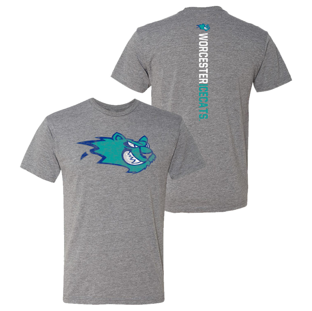 IceCats Razorback Grey T-Shirt