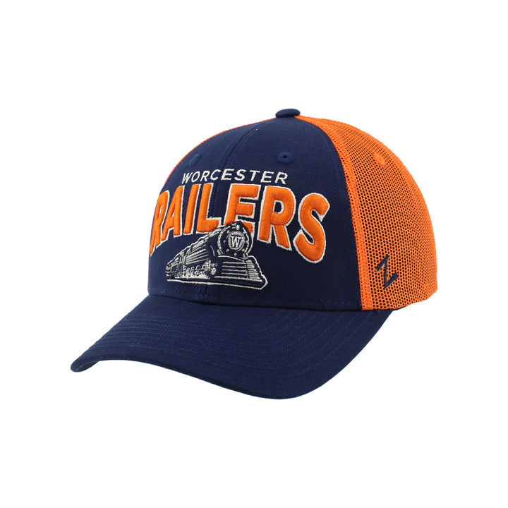 Big Rig Richmond Trucker Navy/Orange Hat