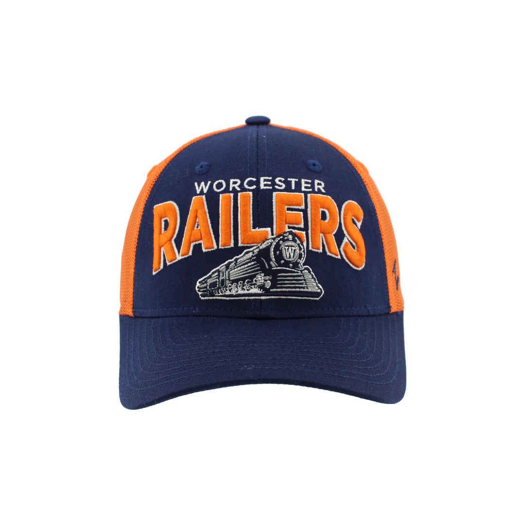 Big Rig Richmond Trucker Navy/Orange Hat