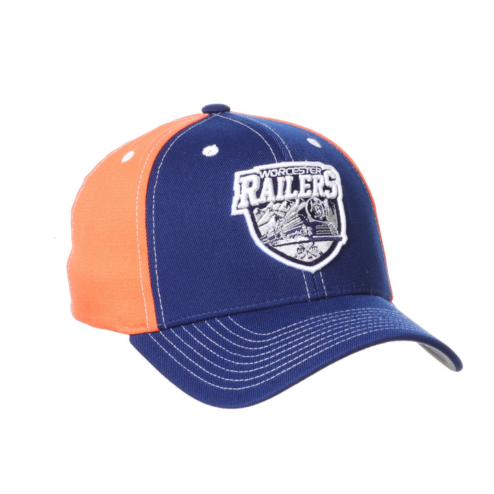 Flex Fit Fresno Navy/Orange Hat