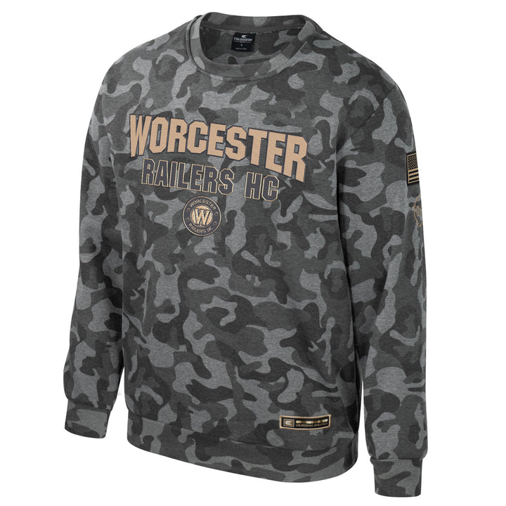 OHT Coyote Heather Camo Crewneck Sweatshirt