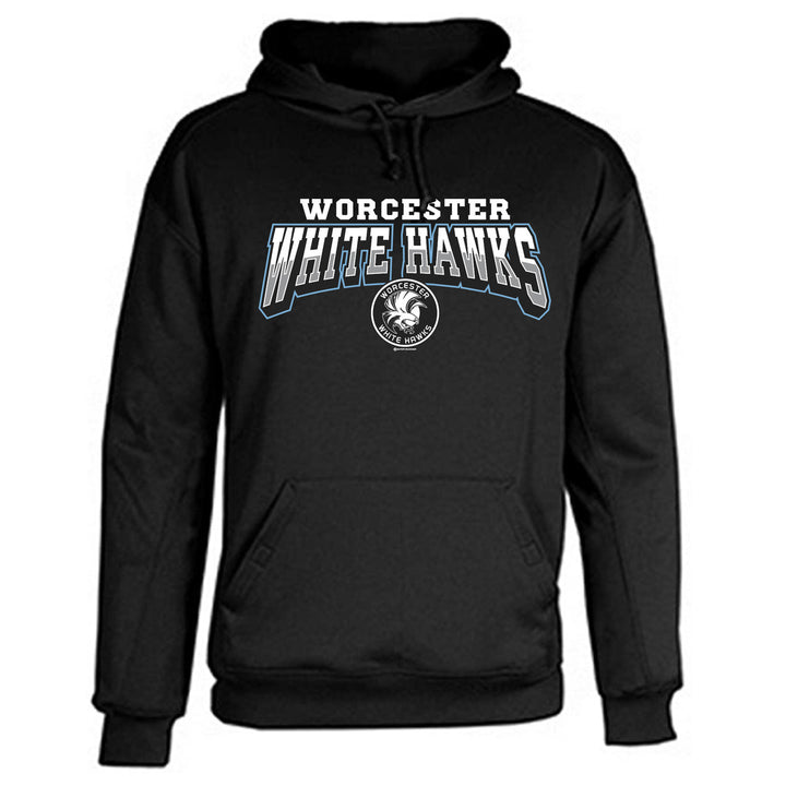Worcester White Hawks Performance Black Hoodie