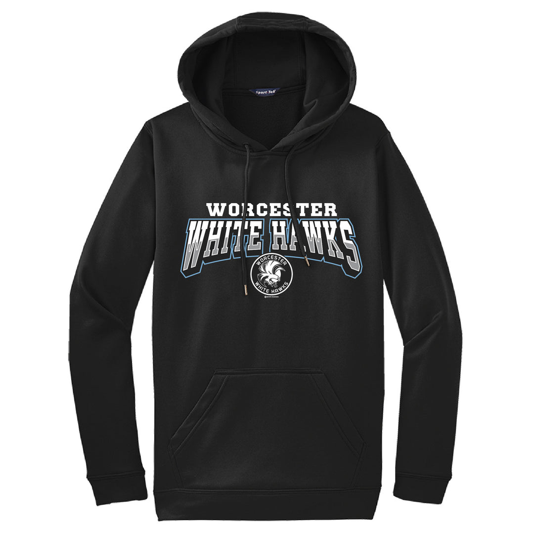 Worcester White Hawks Performance Black Hoodie