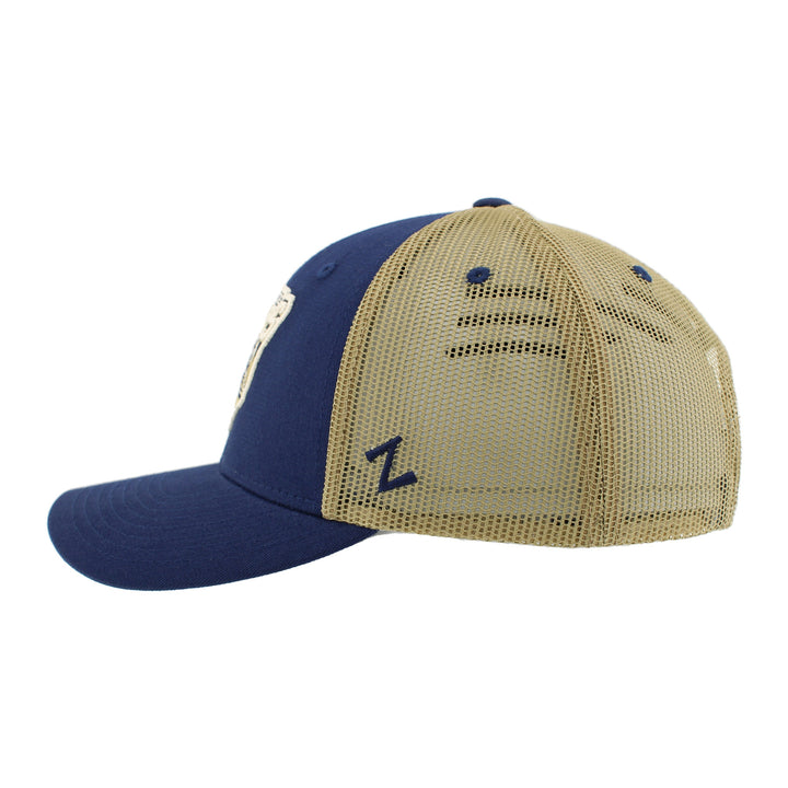 Dakota Trucker Primary Logo Navy/Khaki Hat