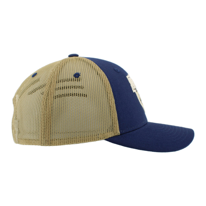Dakota Trucker Primary Logo Navy/Khaki Hat